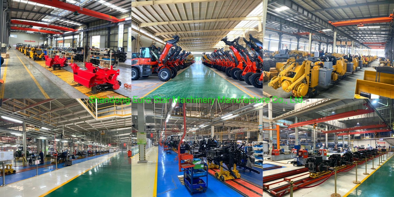 loader Factory and production equipment display