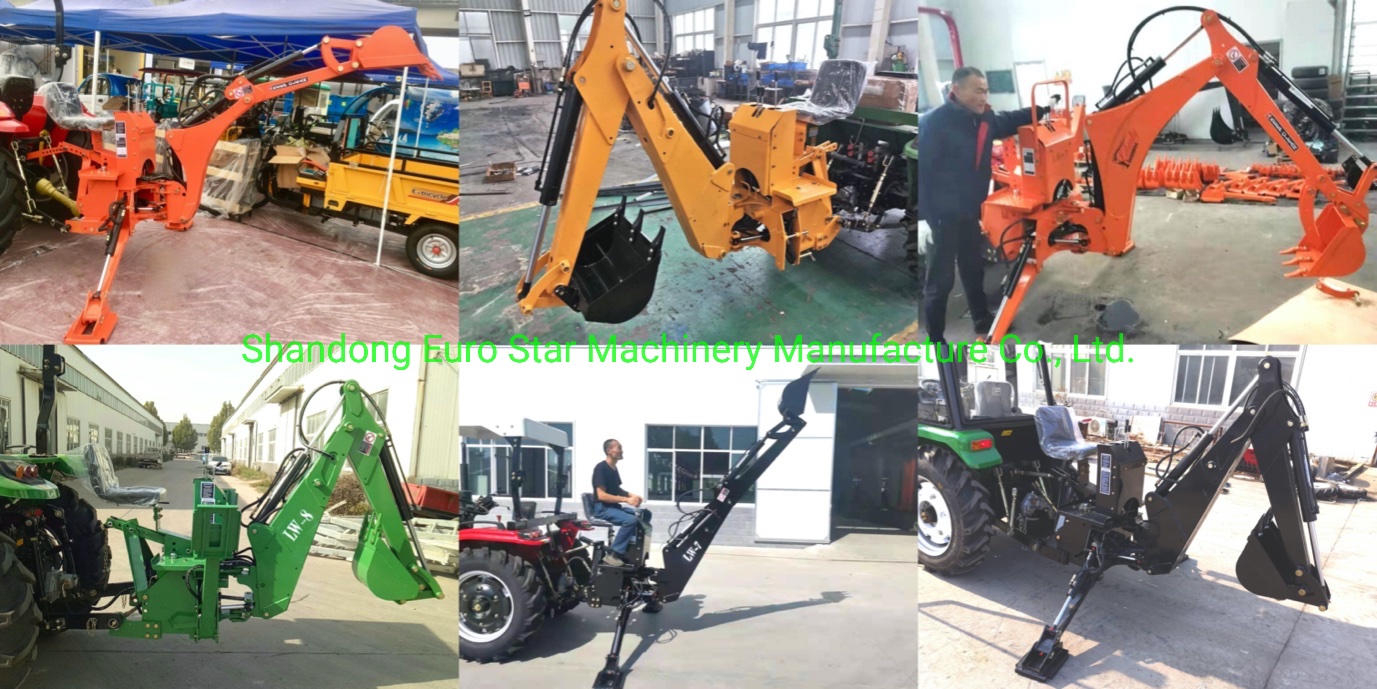 Our company production of front-end loader and backhoe picture display (1)