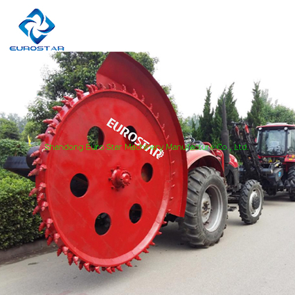 Fence Rock Disc Type Trencher