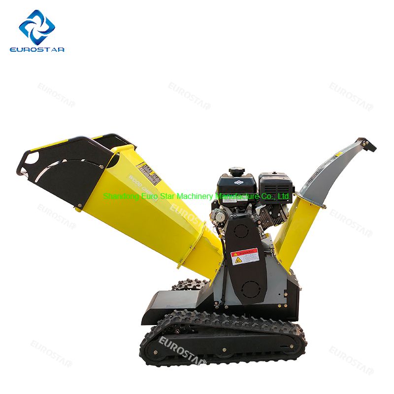 Tracked Ck-300 Remote Control Gasoline Wood Chipper