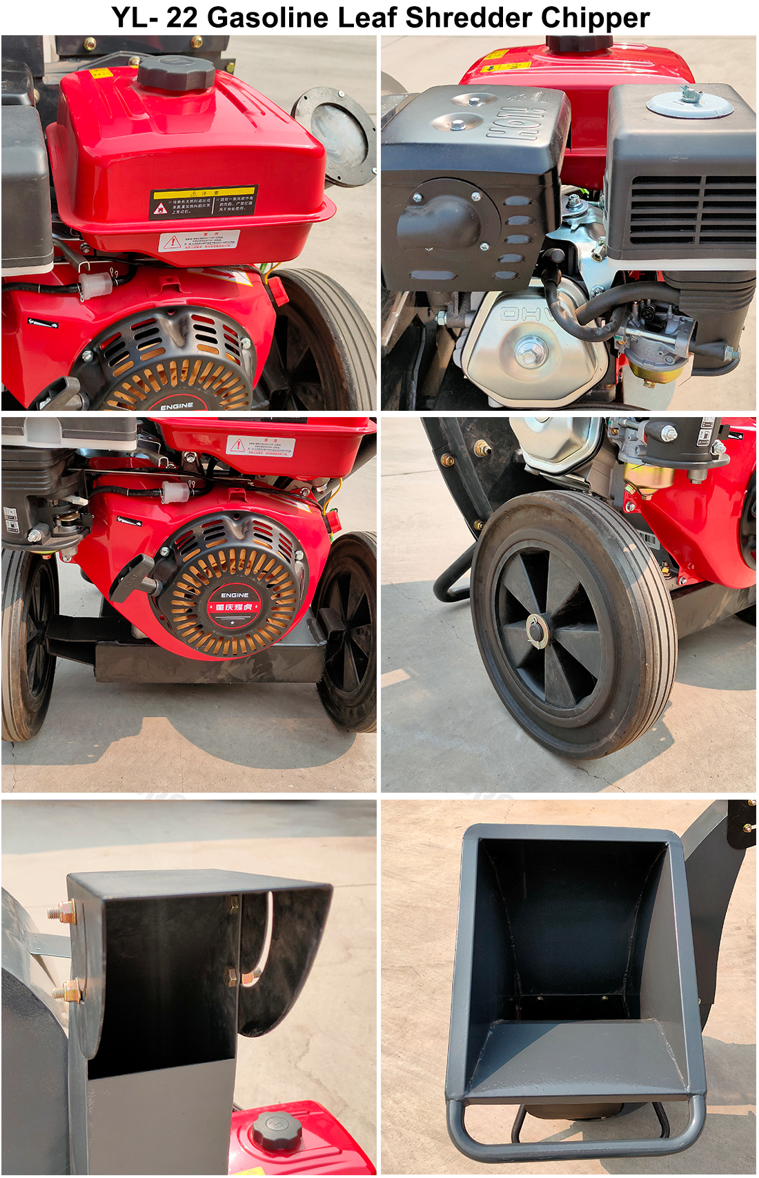 YL- 22 Gasoline Leaf Shredder details