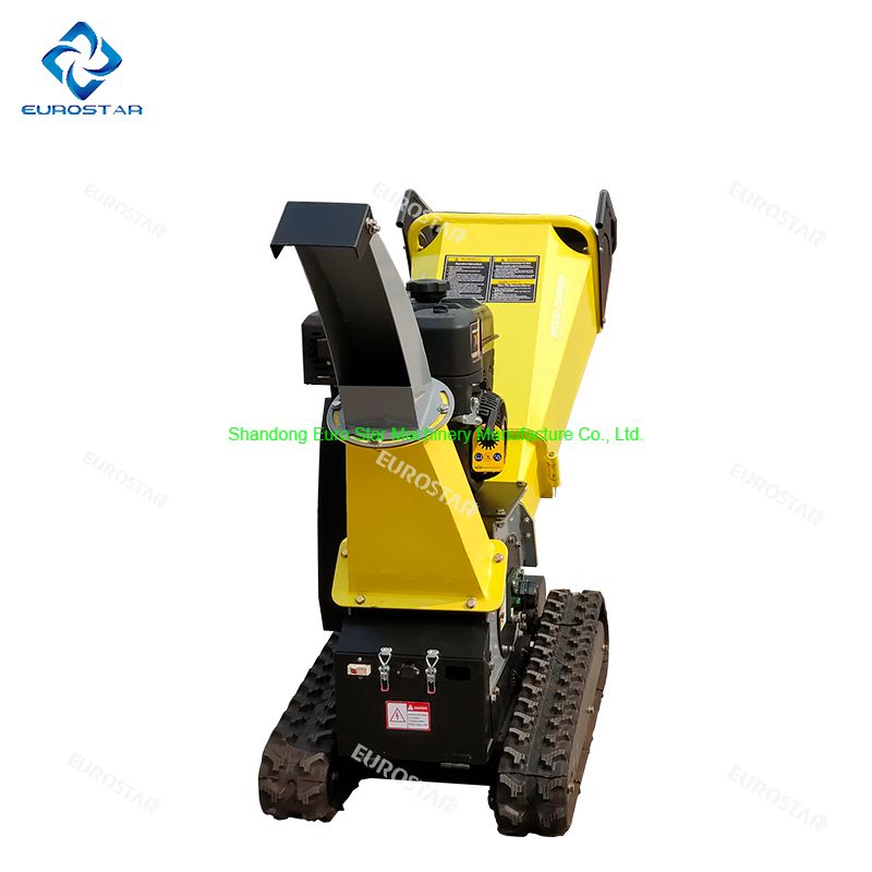 Tracked Ck-300 Remote Control Gasoline Wood Chipper