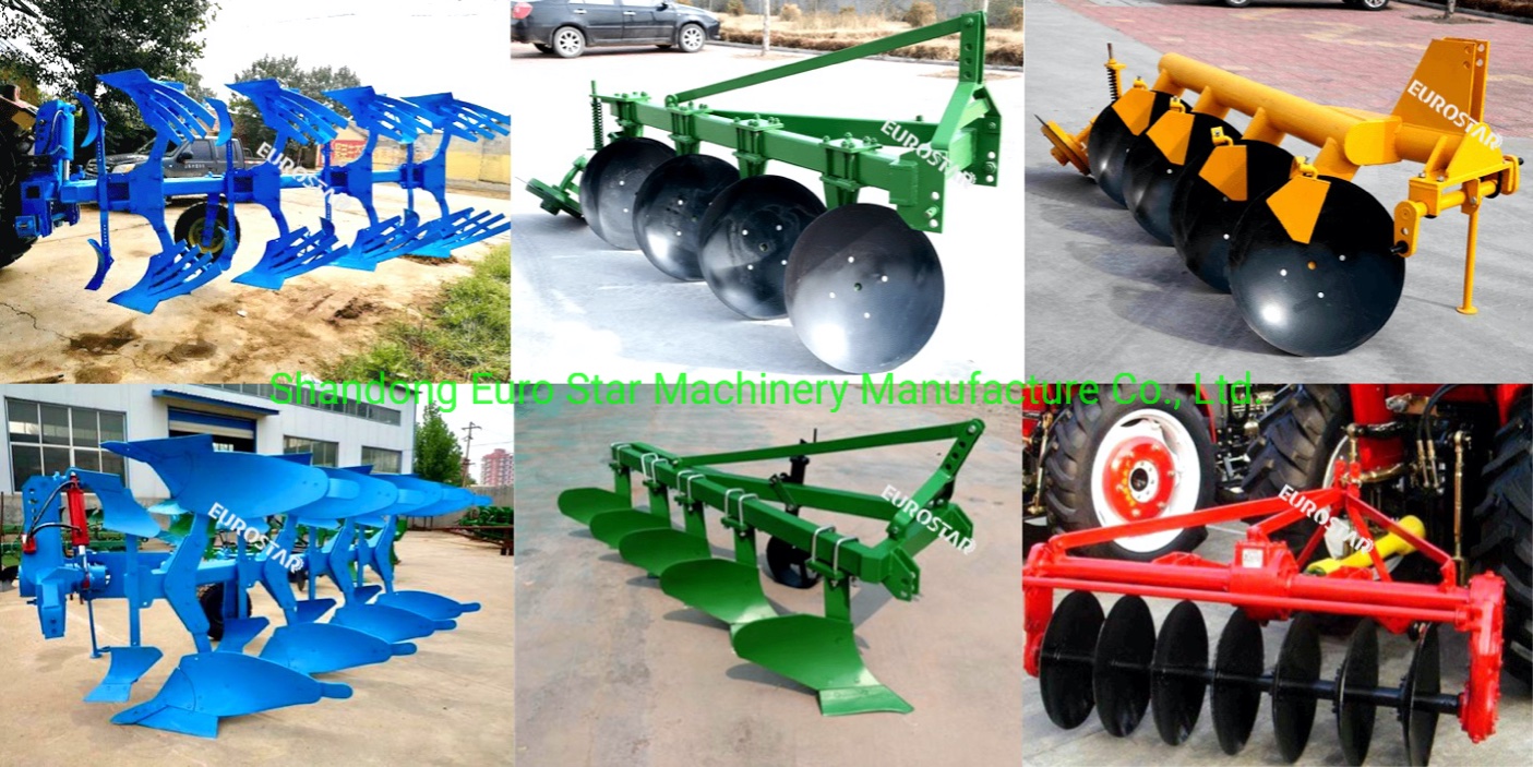 Full series of share plow, turnover plow, disc plow picture combination display