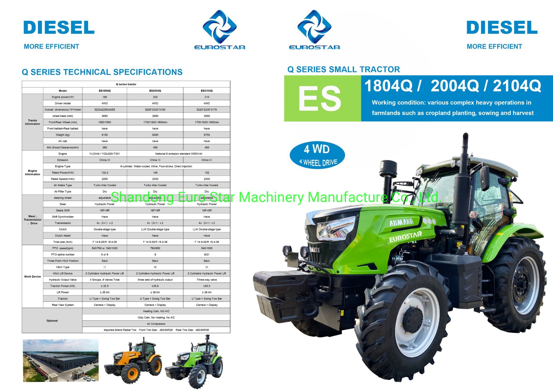 Q series tractors showing-9
