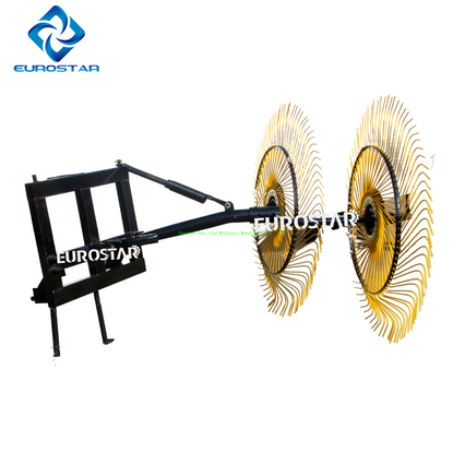 Three-Point Suspension Rotary Hay Rake