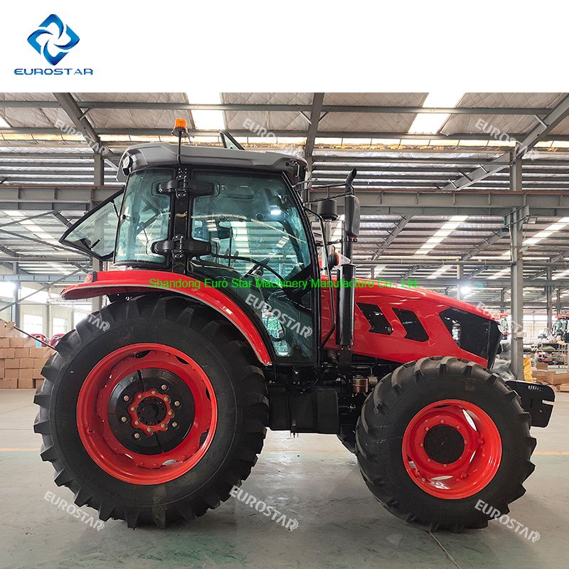 D 100HP Tractor with Front End Loader and Backhoe