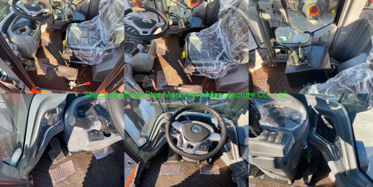 multi-functional off-road forklift truck