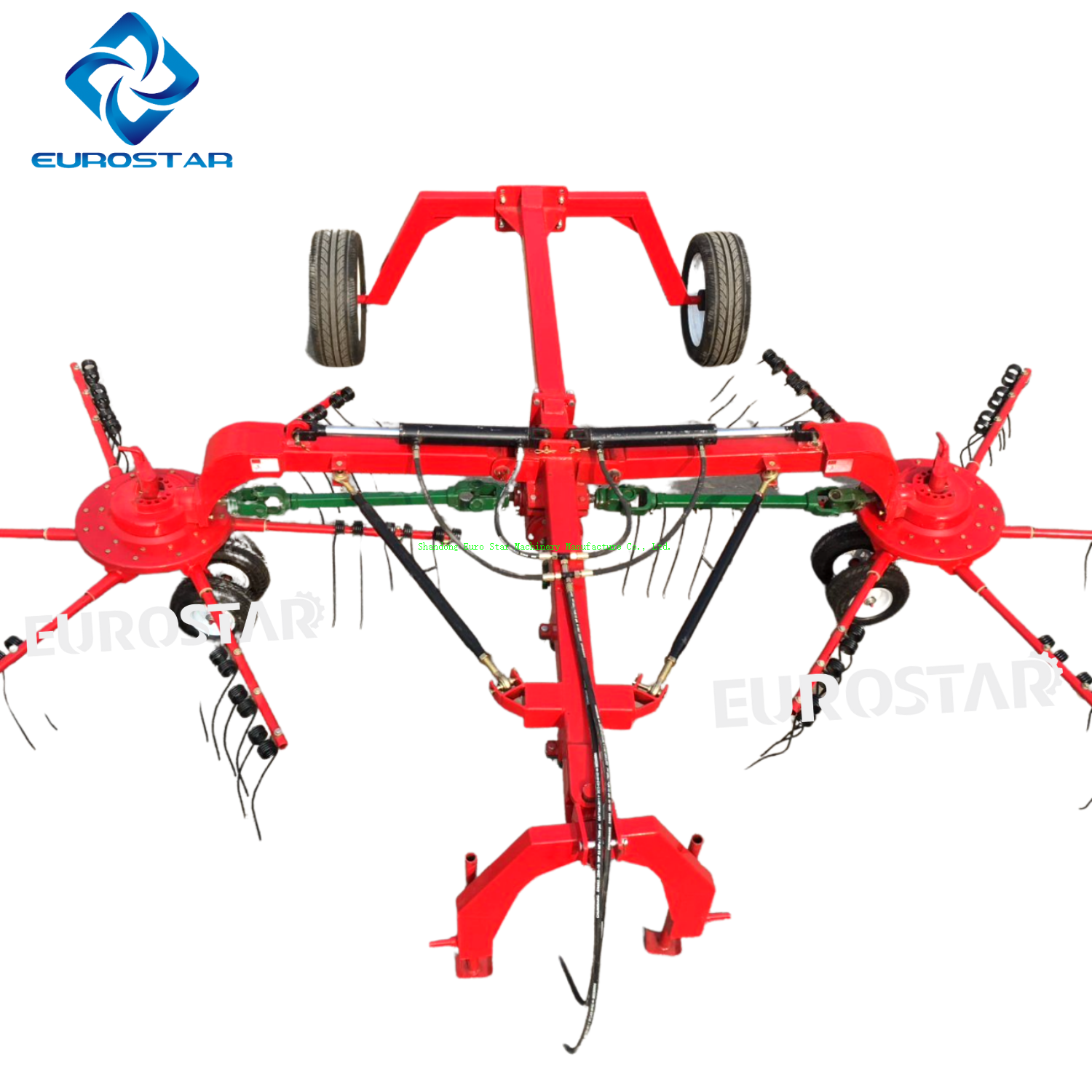 Double Disc Grass Collecting Machine