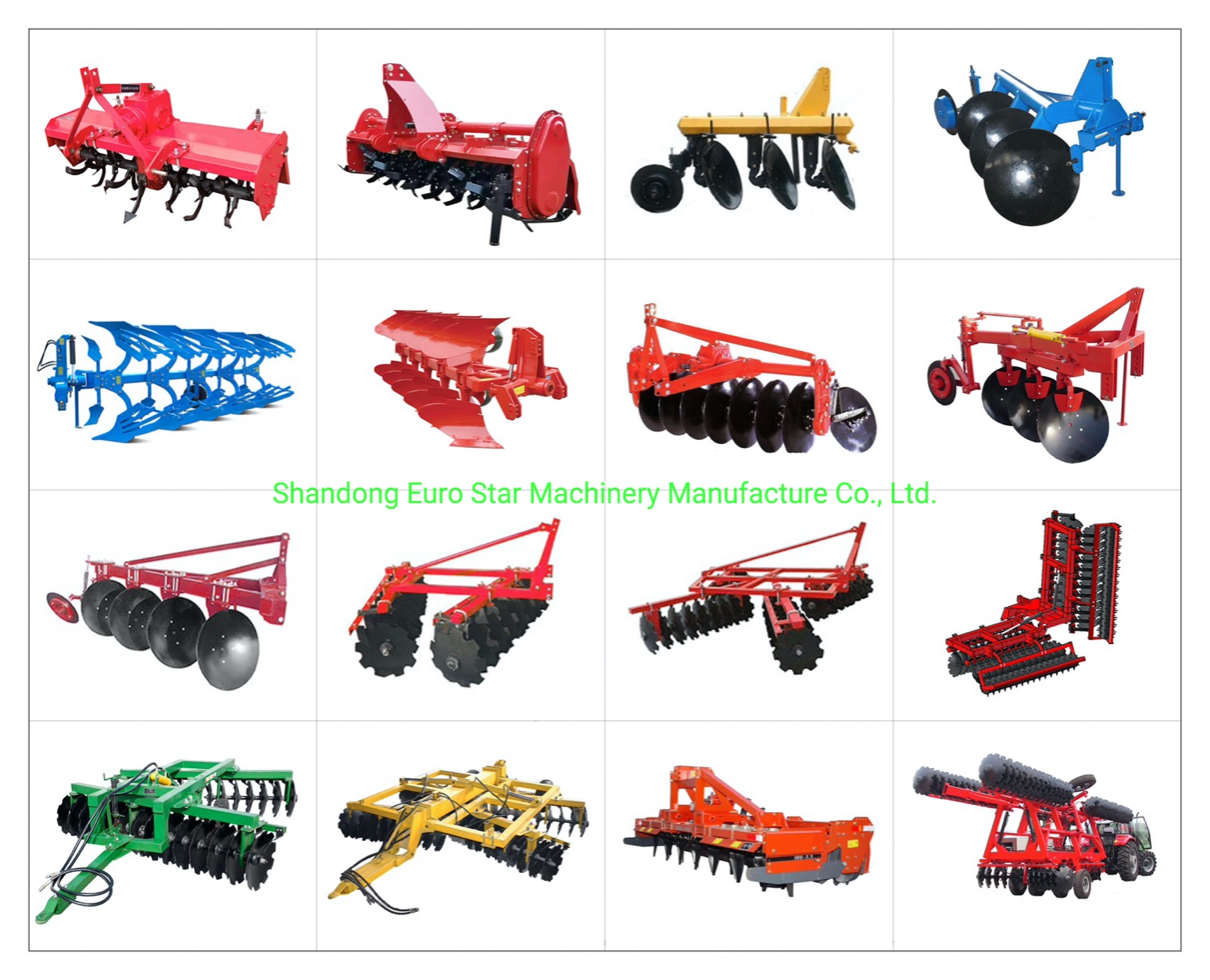 other agricultural machinery display