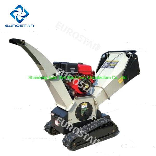 Tracked Ck-300 Remote Control Gasoline Wood Chipper