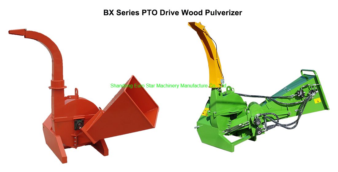 BX Series PTO drive wood pulverizer show