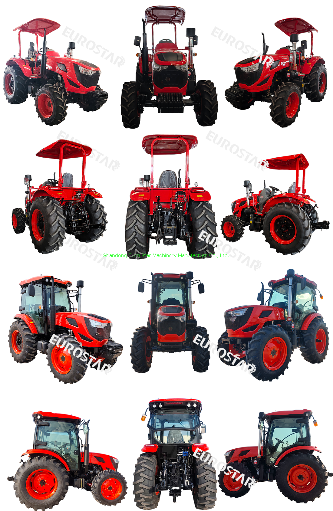 B series cab tractors showing