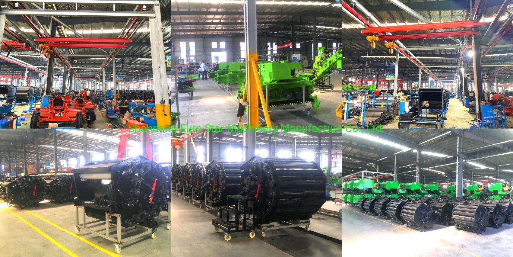 Hay baler production site display-2