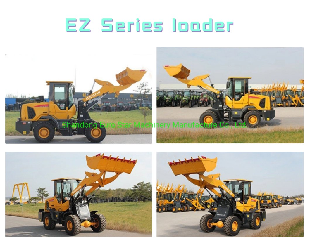 EZ series wheel loader details picture display