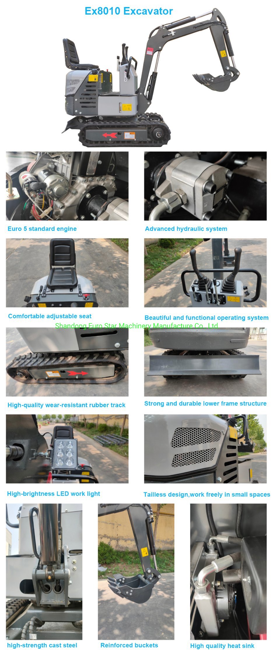 Ex8010 Excavator details