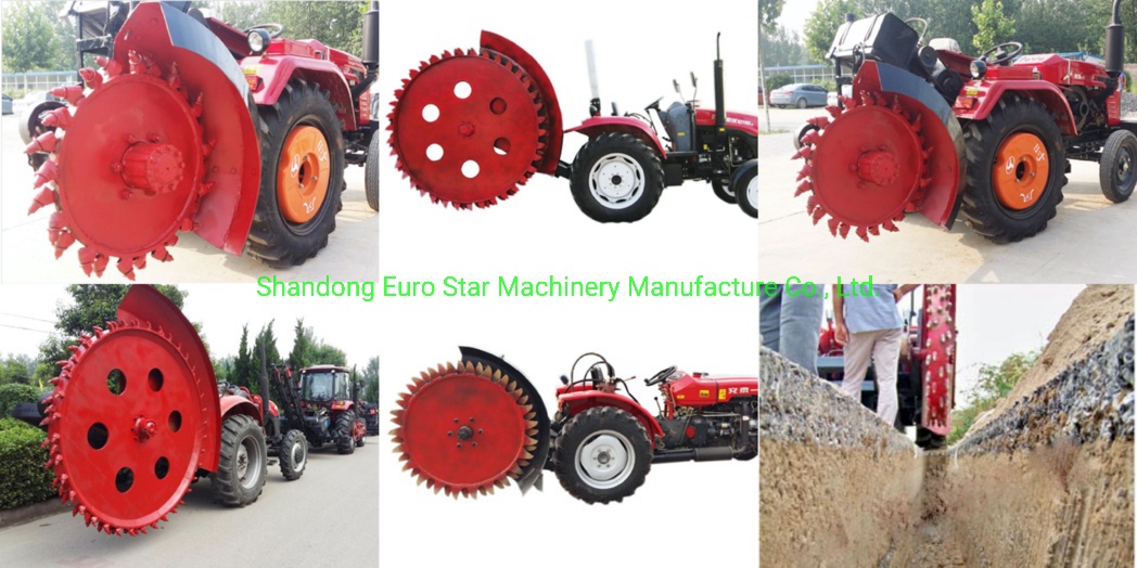 Disc trencher details picture display