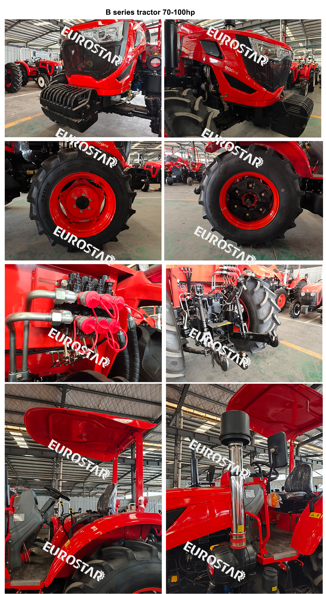 B series tractor details