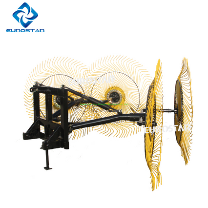 Grass Collecting Farm Implement