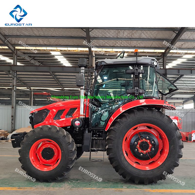 D 100HP Tractor with Front End Loader and Backhoe