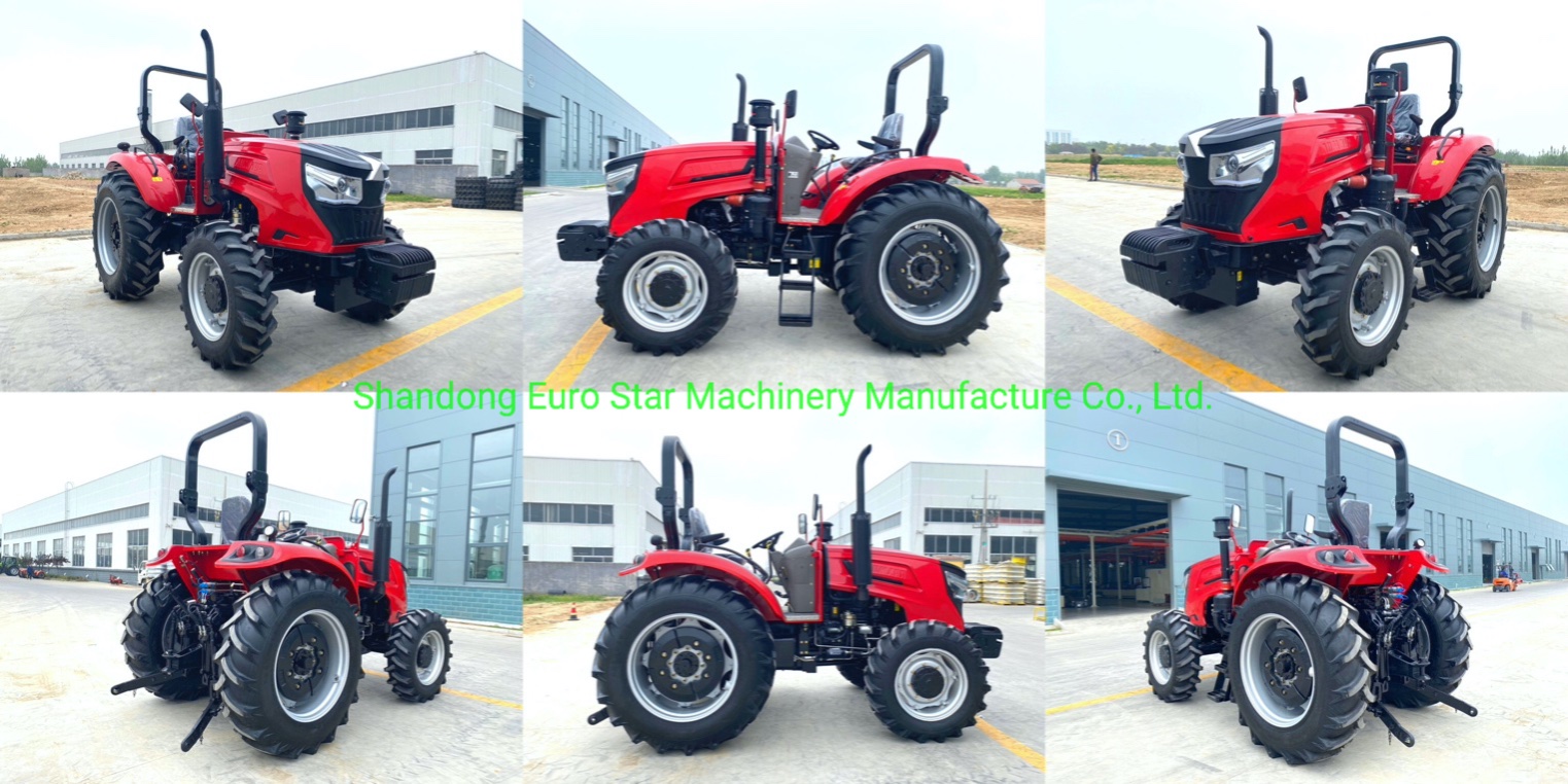 China Lugong Nuevo tractor rotativo de remolque agrícola de gas / diesel  Tractor 100hp - China Tractor Rotario, tractor de ruedas