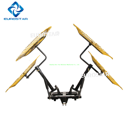 Finger Plate Mounted Tedder Rake