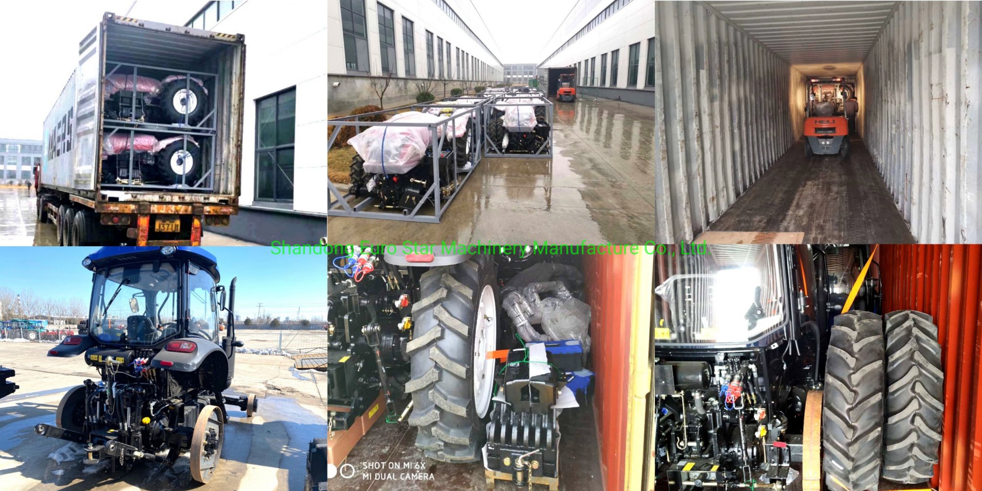 ES2310 series small tractor container display