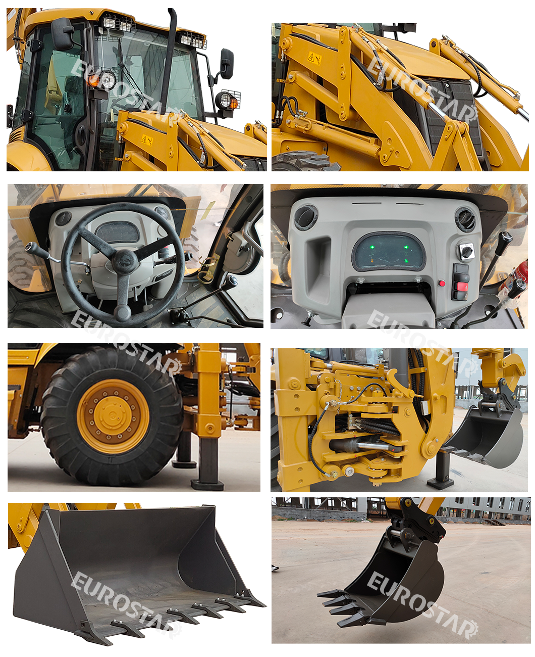 388T loader backhoe details