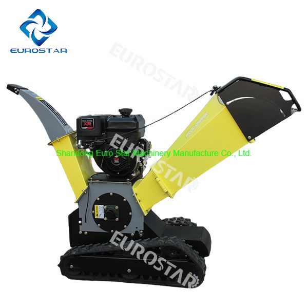 Tracked Ck-300 Remote Control Gasoline Wood Chipper