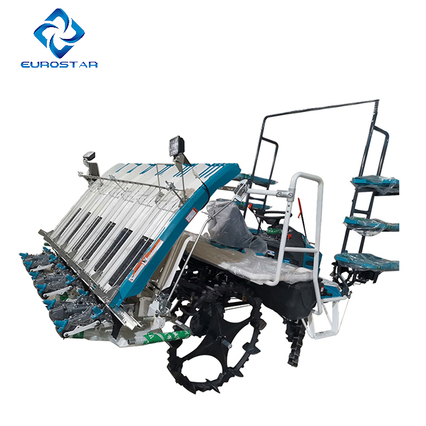 6 Rows Riding Paddy Transplanter
