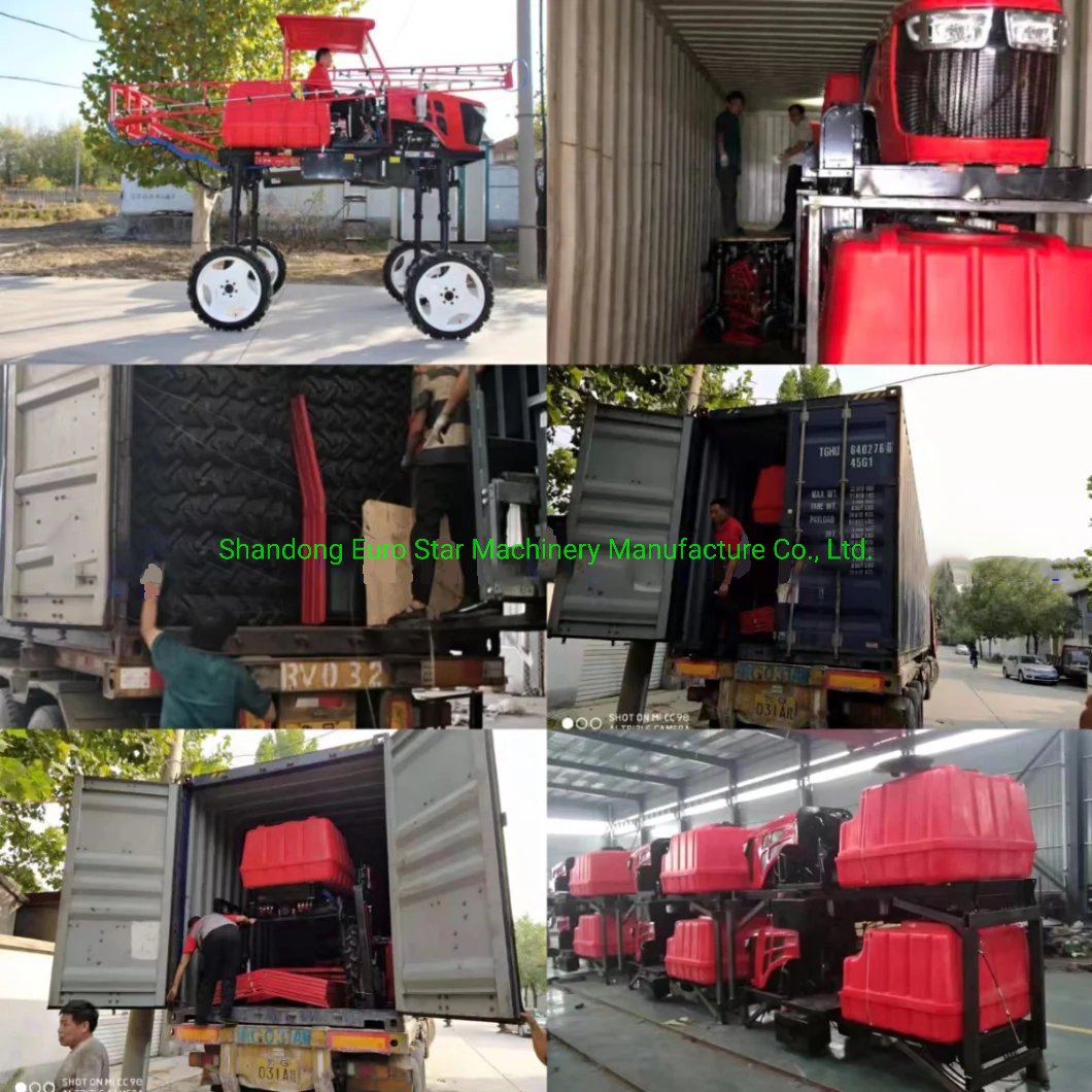 Self Propelled Sprayer packaging and loading display